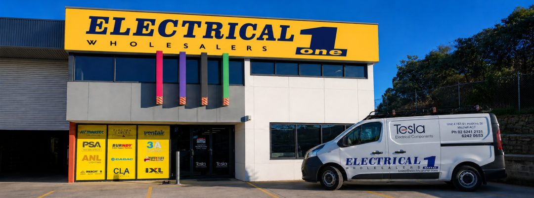 Electrical One showroom Electrical One Wholesalers showroom in Mitchell, Canberra